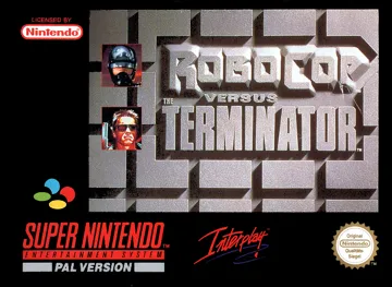 RoboCop versus The Terminator (Europe) box cover front